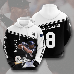 Bo Jackson Chicago White Sox 3D Printed Hoodie/Zipper Hoodie