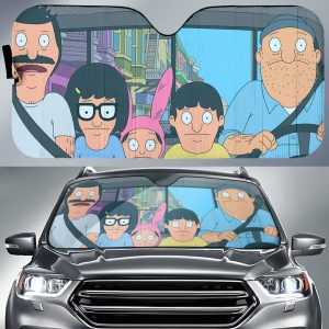 Bobs Burgers Car Auto Sun Shade