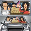Bobs Burgers Funny Car Auto Sun Shade