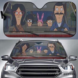 Bobs Burgers Night Driving Car Auto Sun Shade