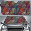 Bohemian Indian Box Car Auto Sun Shade