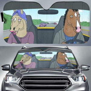 Bojack Horseman Car Auto Sun Shade