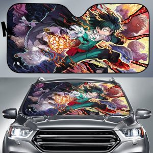 Boku No Hero Academia Izuku Midoriya Katsukis Car Auto Sun Shade