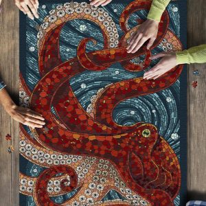 Bonaire Octopus Jigsaw Puzzle Set