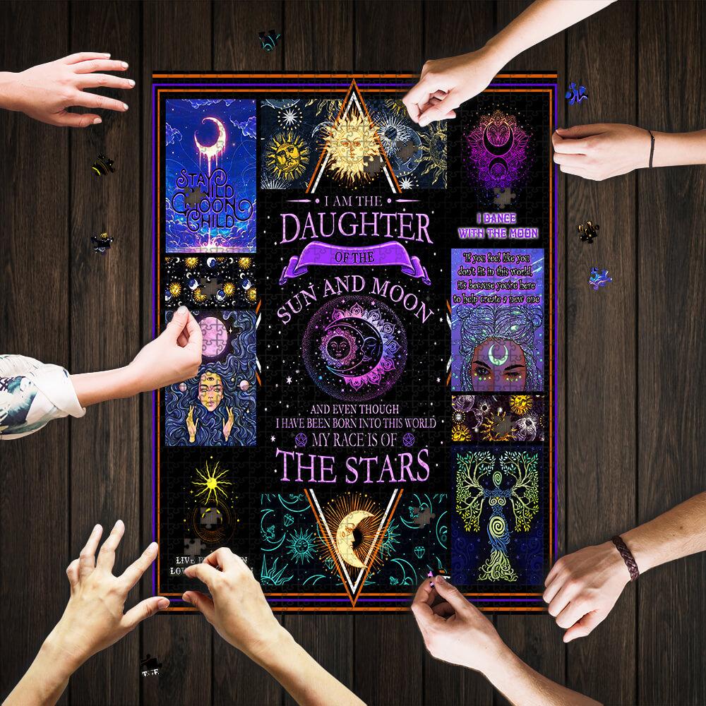 Books I Am The Daughter Of The Sun And Moon Jigsaw Puzzle Set Books I Am The Daughter Of The Sun And Moon Jigsaw Puzzle Set