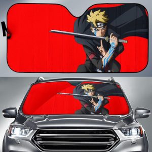 Boruto Naruto Anime Car Auto Sun Shade