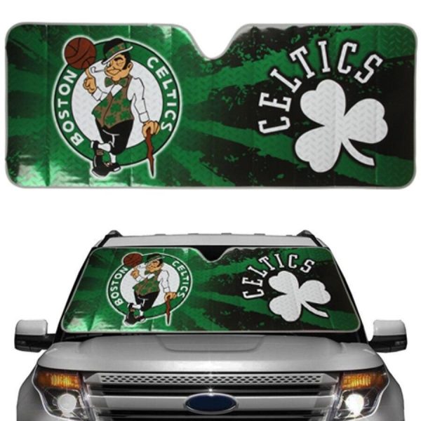 Boston Celtics Car Auto Sun Shade