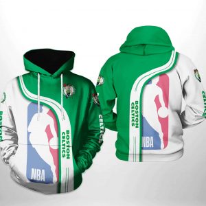 Boston Celtics NBA Team 3D Printed Hoodie/Zipper Hoodie