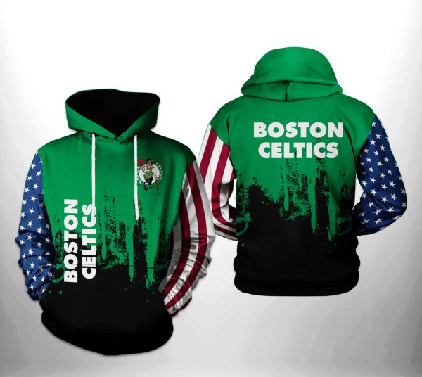 Boston Celtics NBA Team US 3D Printed Hoodie/Zipper Hoodie (Copy)