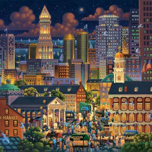 Boston Market Jigsaw Puzzle Set