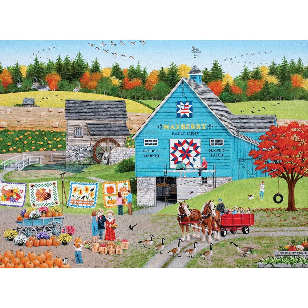 Bountiful Harvest Jigsaw Puzzle Set Bountiful Harvest Jigsaw Puzzle Set