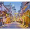 Bourbon Street At Night Jigsaw Puzzle Set