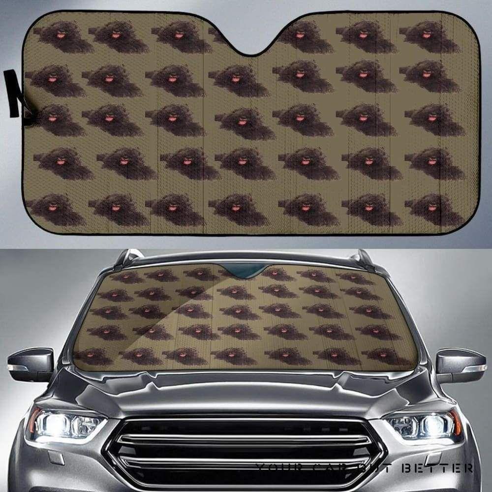 Bouvier Des Flanders Car Auto Sun Shade Bouvier Des Flanders Car Auto Sun Shade