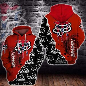 Braaap Sound Of Red Fox Racing Monster 3D Printed Hoodie/Zipper Hoodie