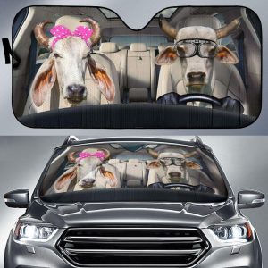 Brahman Cattle Driver Car Auto Sun Shade