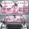 Breast Cancer Awareness Car Auto Sun Shade