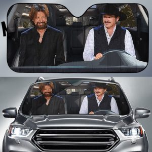 Brooks And Dunn Car Auto Sun Shade