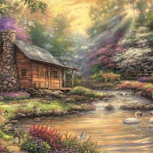 Brookside Retreat Jigsaw Puzzle Set