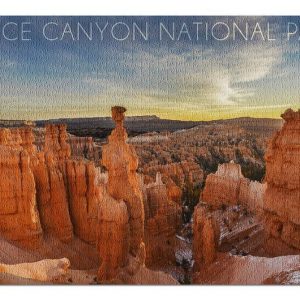 Bryce Canyon National Park At Sunrise Jigsaw Puzzle Set