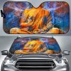 Buddha Statue Mandala Car Auto Sun Shade
