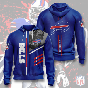 Buffalo Bills 3D Printed Hoodie/Zipper Hoodie