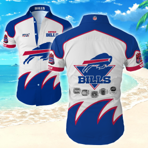 Buffalo Bills Hawaiian Shirt Summer Button Up
