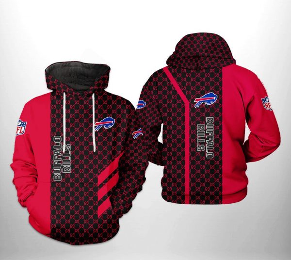 Buffalo Bills NFL 3D Printed Hoodie/Zipper Hoodie