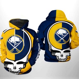 Buffalo Sabres NHL Grateful Dead 3D Printed Hoodie/Zipper Hoodie