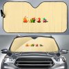 Bulbasaur Charmander Squirtle Pikachu Pokemon Car Auto Sun Shade