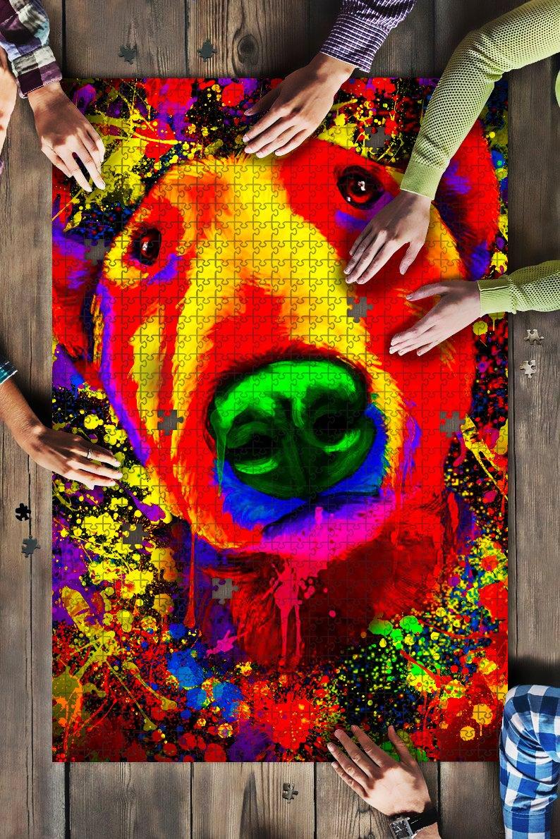 Bull Terrier Watercolor Art S Jigsaw Puzzle Set Bull Terrier Watercolor Art S Jigsaw Puzzle Set