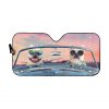 Bulldogs Driving Roadster Car Auto Sun Shade
