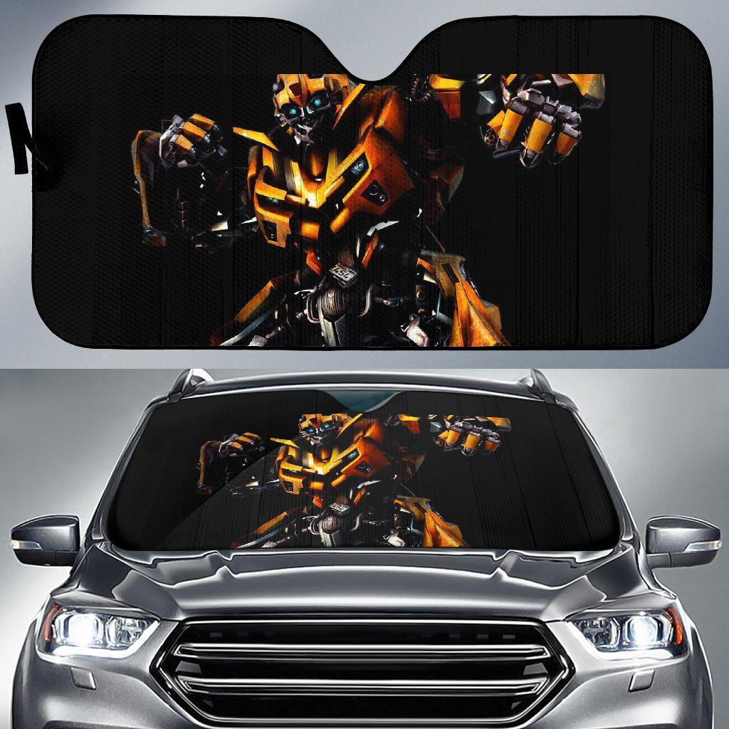 Bumblebee Transformers Auto Car Auto Sun Shade Bumblebee Transformers Auto Car Auto Sun Shade