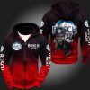 Busch Light Skull 3D Printed Hoodie/Zipper Hoodie