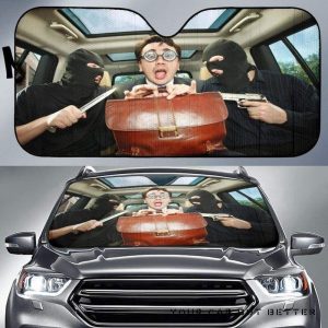Business Man Car Auto Sun Shade