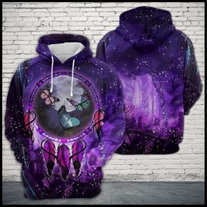 Butterfly Dreamcatcher 3D Printed Hoodie/Zipper Hoodie