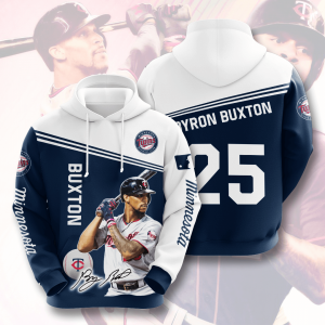 Byron Buxton Minnesota Twins 3D Printed Hoodie/Zipper Hoodie