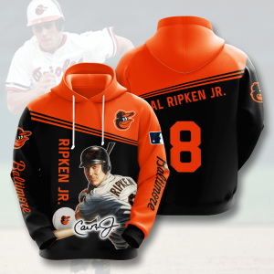 Cal Ripken Jr Baltimore Orioles 3D Printed Hoodie/Zipper Hoodie