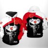 Calgary Flames NHL Skull Punisher 3D Printed Hoodie/Zipper Hoodie