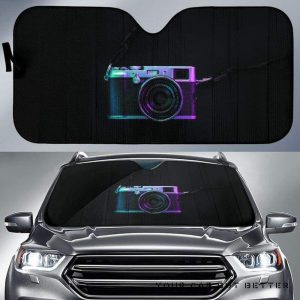 Camera Lens Vintage Car Auto Sun Shade