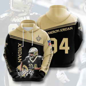 Cameron Jordan New Orleans Saints 3D Printed Hoodie/Zipper Hoodie