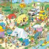 Camping In The Forest Jigsaw Puzzle Set