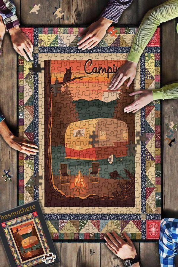 Camping Jigsaw Puzzle Set