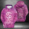 Cancer Horoscope Galaxy 3D Printed Hoodie/Zipper Hoodie