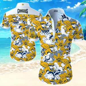 Canisius Golden Griffins Hawaiian Shirt Summer Button Up