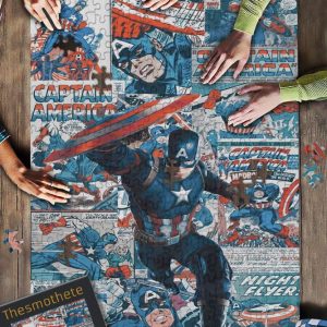 Captain America Jigsaw Puzzle Set