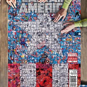 Captain America Marvel Jigsaw Puzzle Set