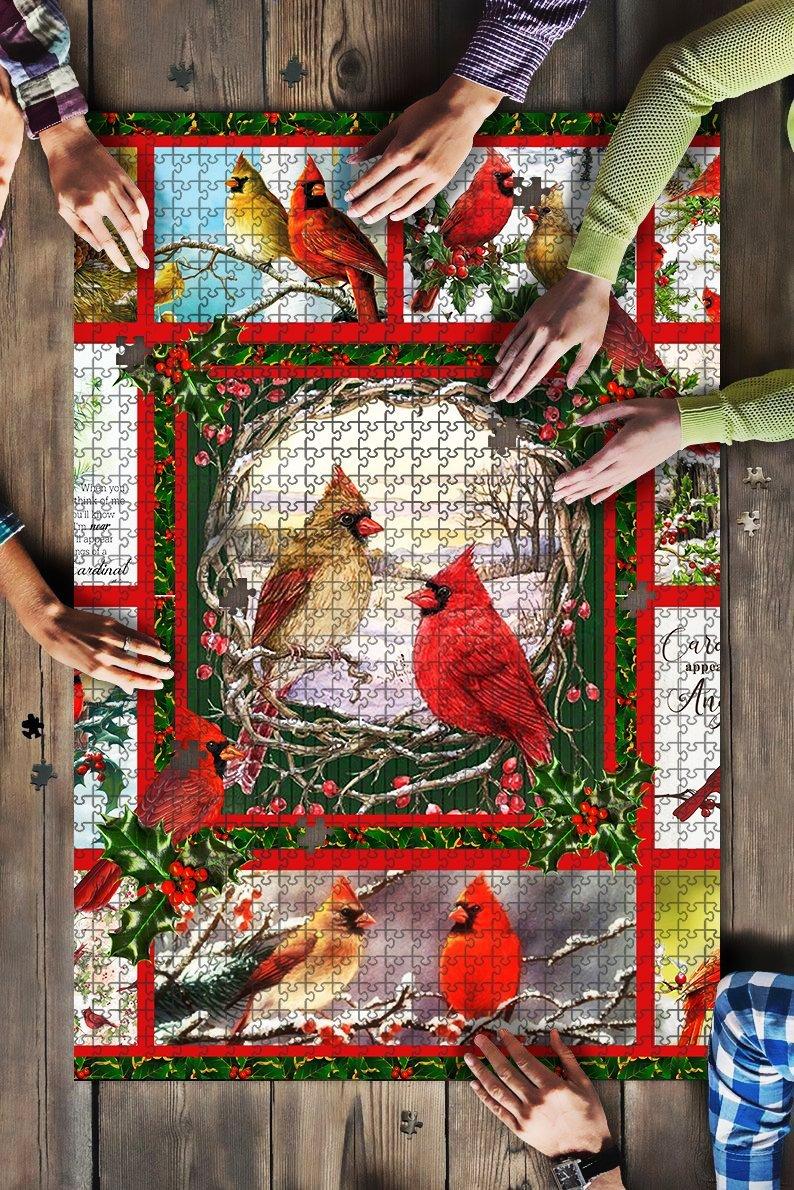 Cardinal Lover, Cardinal Lover, Animal Lover Jigsaw Puzzle Set Cardinal Lover, Cardinal Lover, Animal Lover Jigsaw Puzzle Set