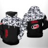 Carolina Hurricanes NHL Camo Veteran 3D Printed Hoodie/Zipper Hoodie