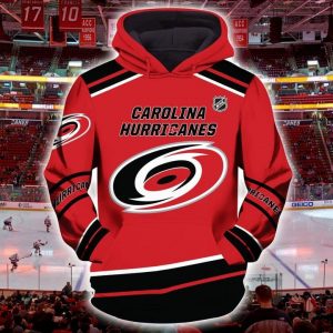 Carolina Hurricanes NHL Team 3D Printed Hoodie/Zipper Hoodie