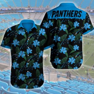 Carolina Panthers 3d Hawaiian Shirt Summer Button Up